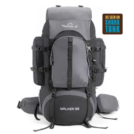 Tripole_Walker_55L_Grey_Black
