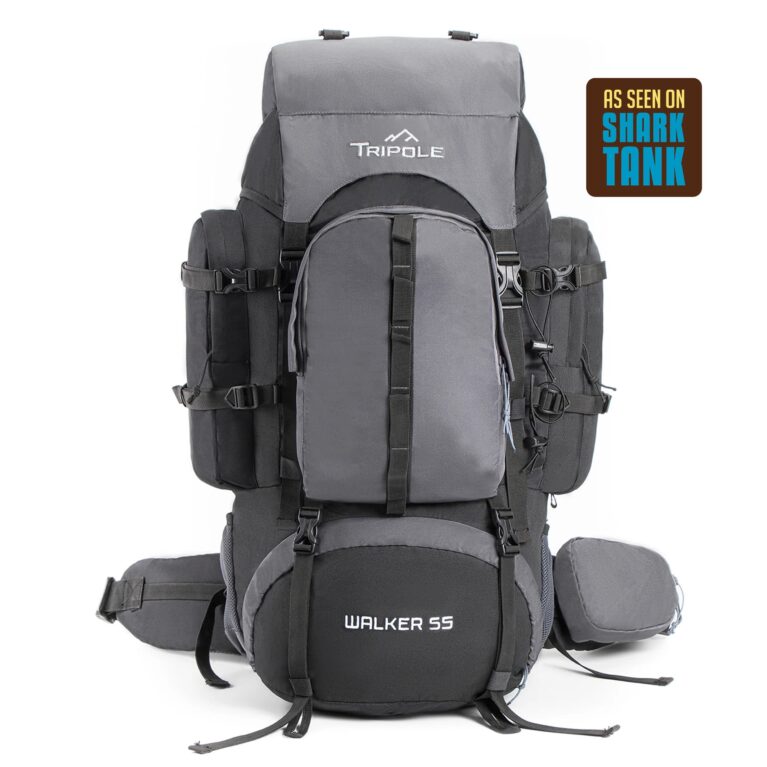 Tripole_Walker_55L_Grey_Black