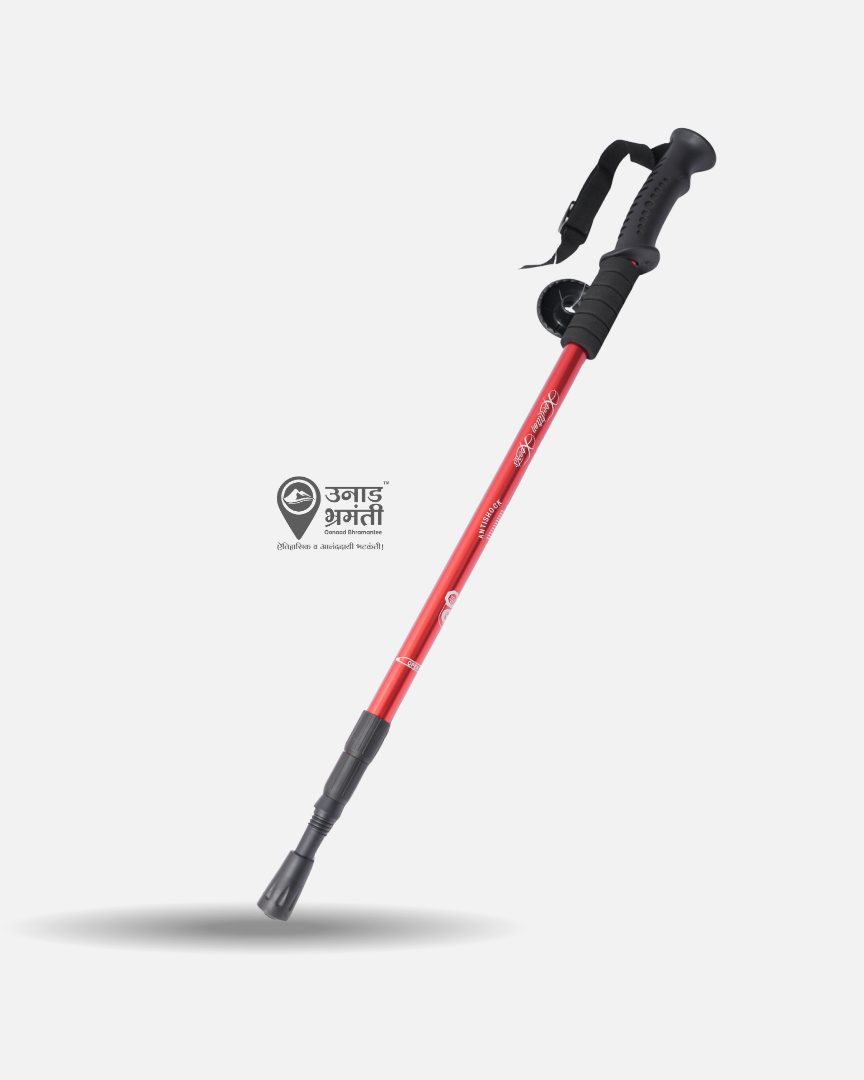 Hiking-_-Trekking-Pole-Red